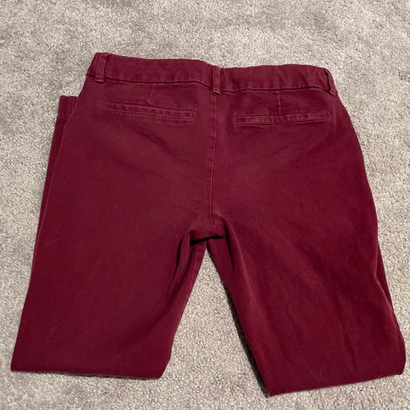 CUTE Wine Purple Old Navy Pixie Long Pants - Picture 3 of 6